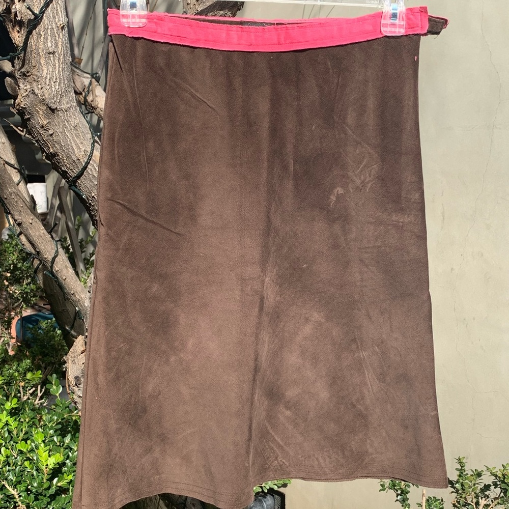 Rosanna Nichole long brown skirt